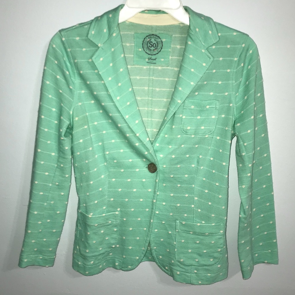 Teal Blazer